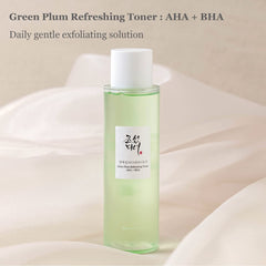 Green Plum Refreshing Toner : AHA + BHA 150ml