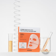 5 PDRN Hyaluronic Acid Vital Hydrating Hydrogel Mask 3 pcs