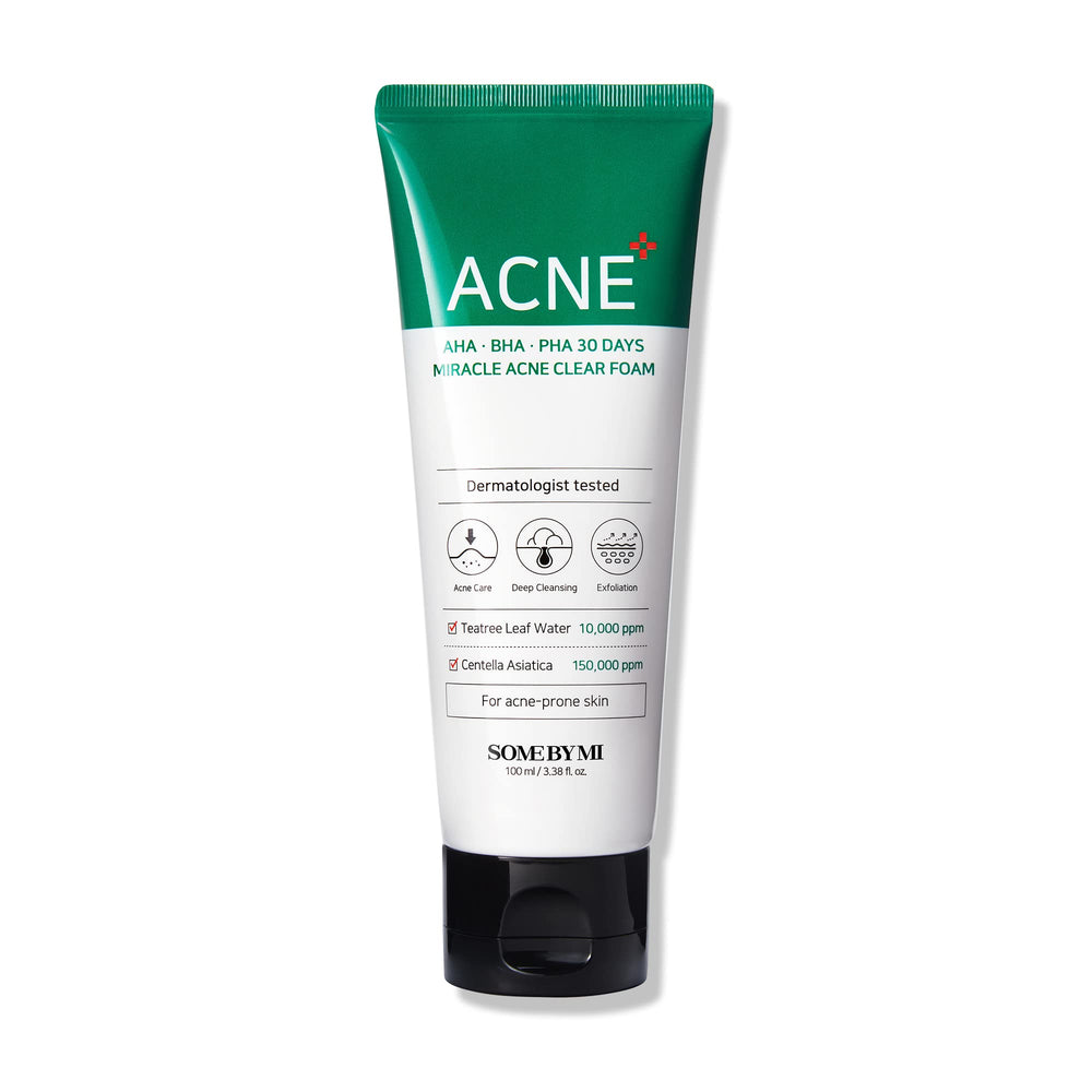 AHA,BHA,PHA 30 Days Miracle Acne Clear Foam Cleanser 100ml product image