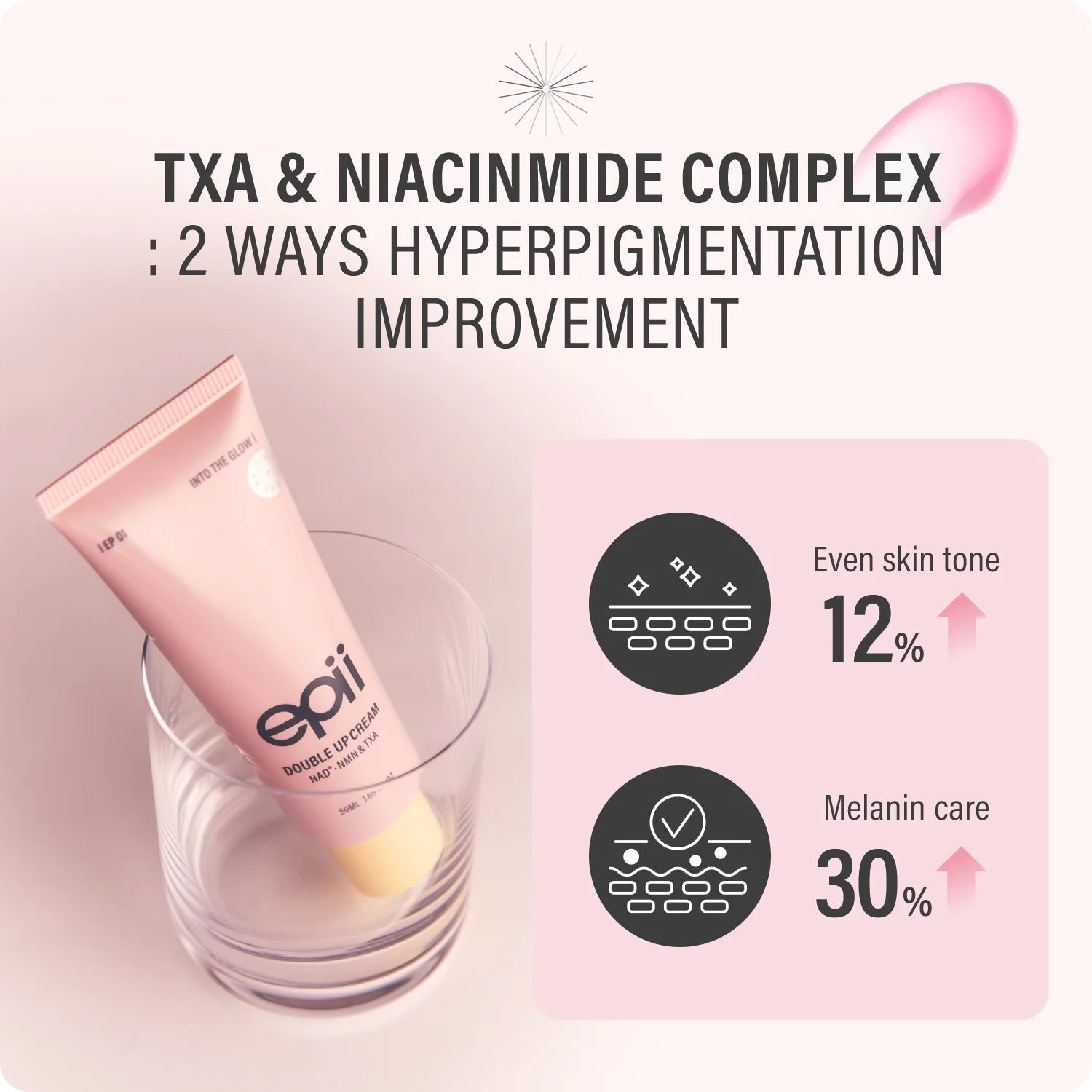 Double Up Cream NAD+. NMN & TXA