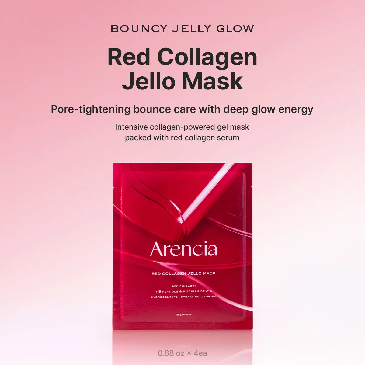 Red Collagen Jello Mask
