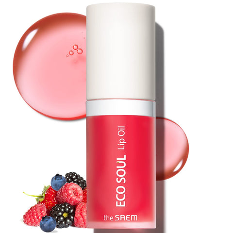 Eco Soul Lip Oil 02 Berry - Plumping & Hydrating