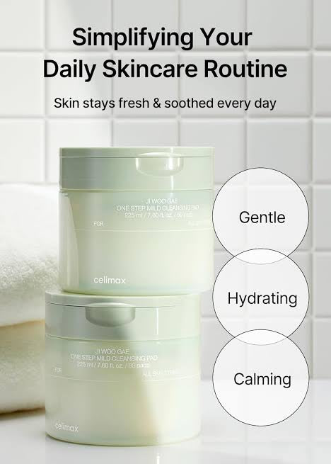 Ji Woo Gae One Step Mild Cleansing Pad