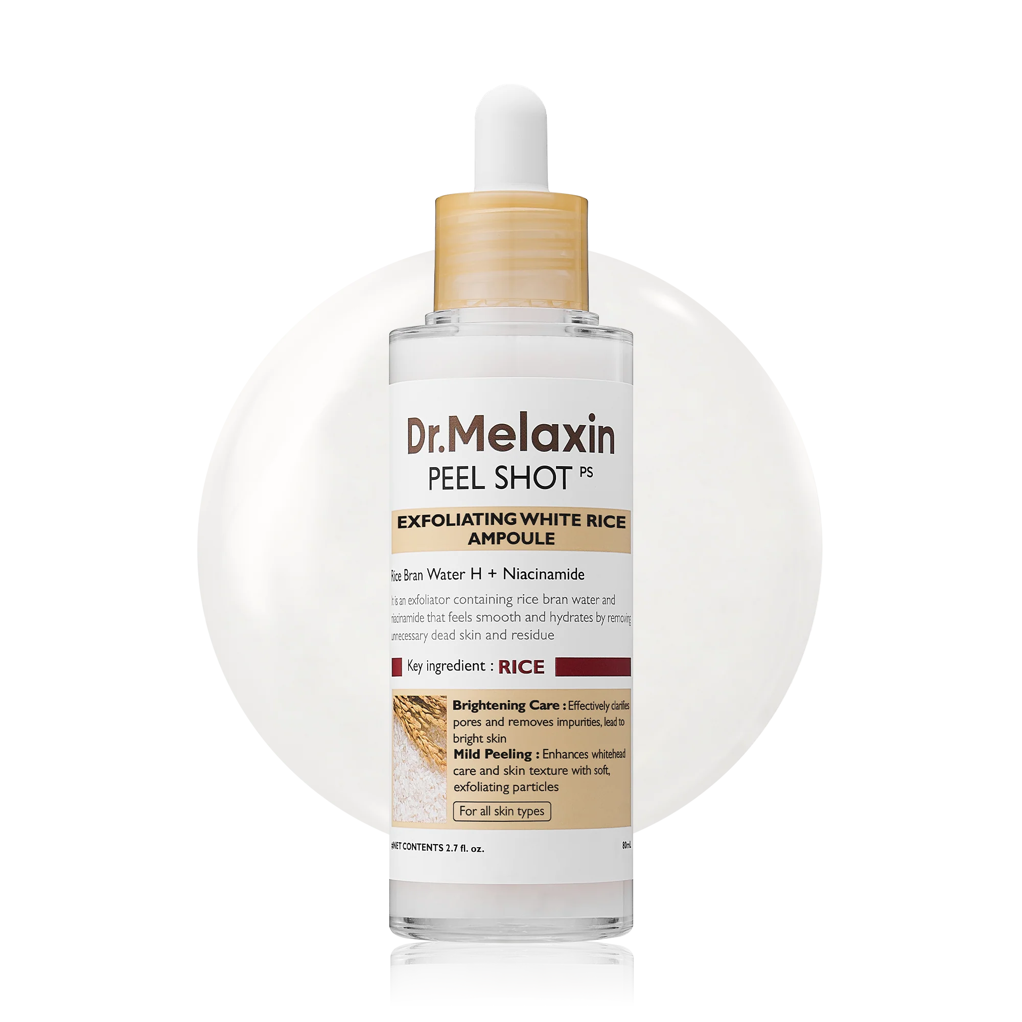 Peel Shot Exfoliating White Rice Ampoule