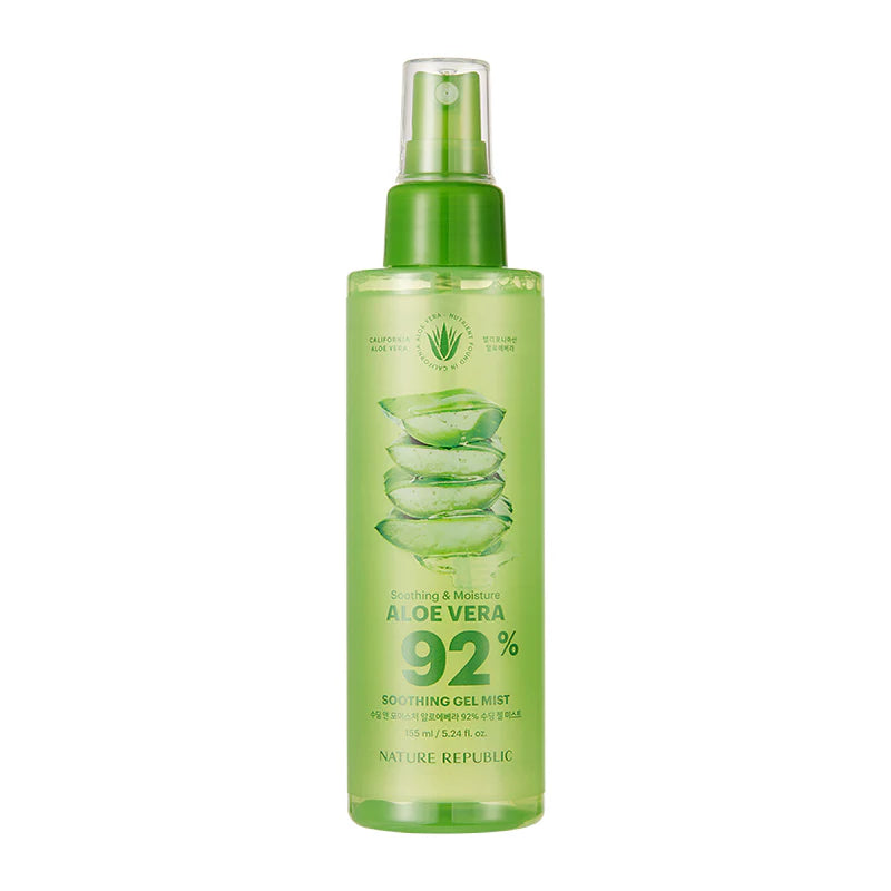 Aloe Vera 92% Soothing Gel Mist 155ml