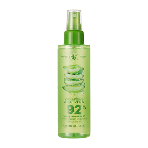 Aloe Vera 92% Soothing Gel Mist 155ml