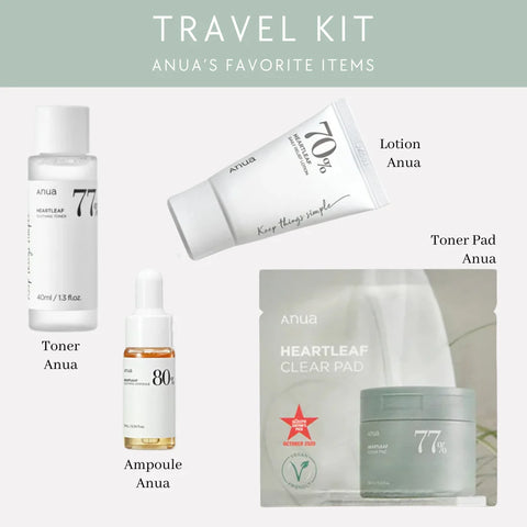 Heartleaf Soothing Trial Kit 4 items