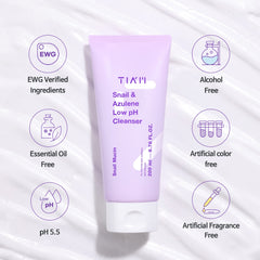 Snail and Azulene Low Ph Cleanser 200ml