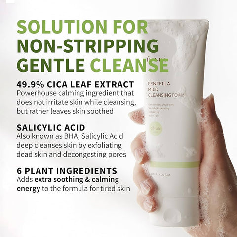 Centella Mild Cleansing Foam 120ml