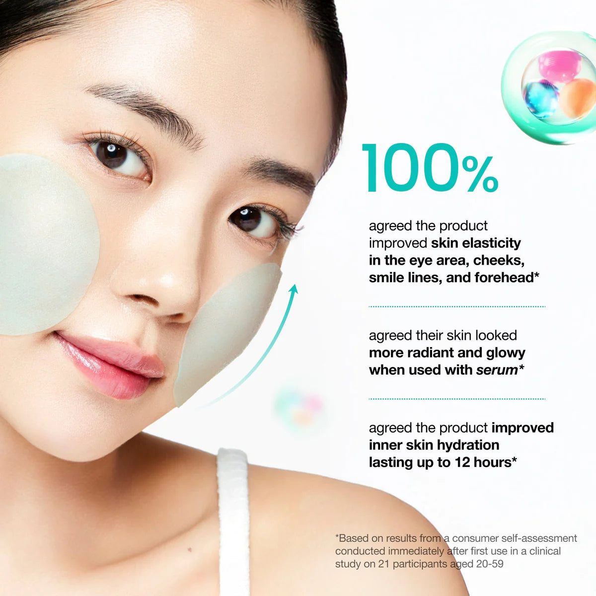 PDRN 100 Hyaluronic Acid Glow Pad