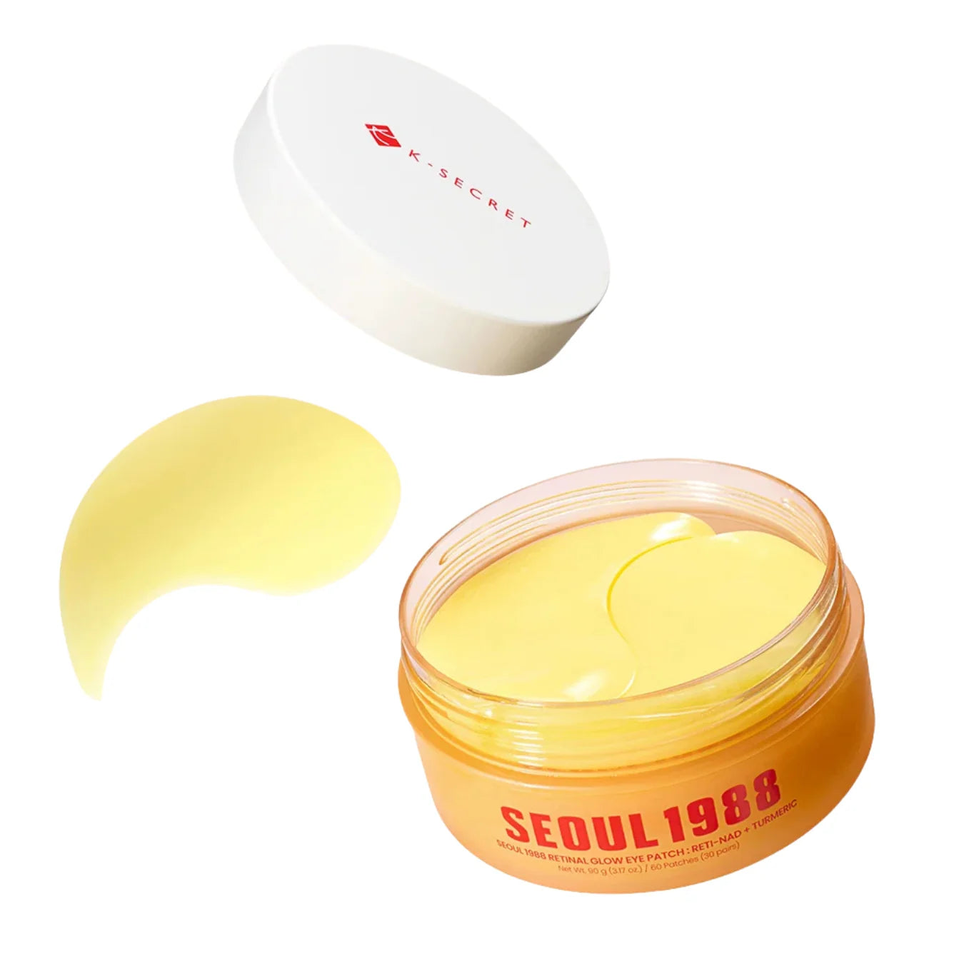 Seoul 1988 Retinal Glow Eye Patch: Reti-NAD + Turmeric