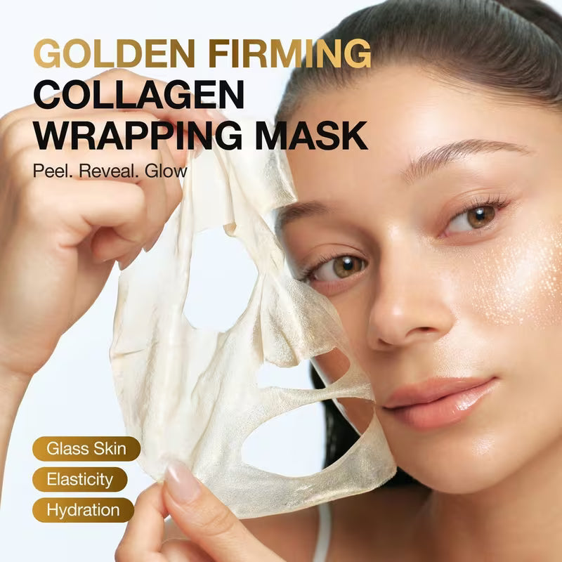 Kpop Demon Hunters Golden Firming Collagen Wrapping Mask