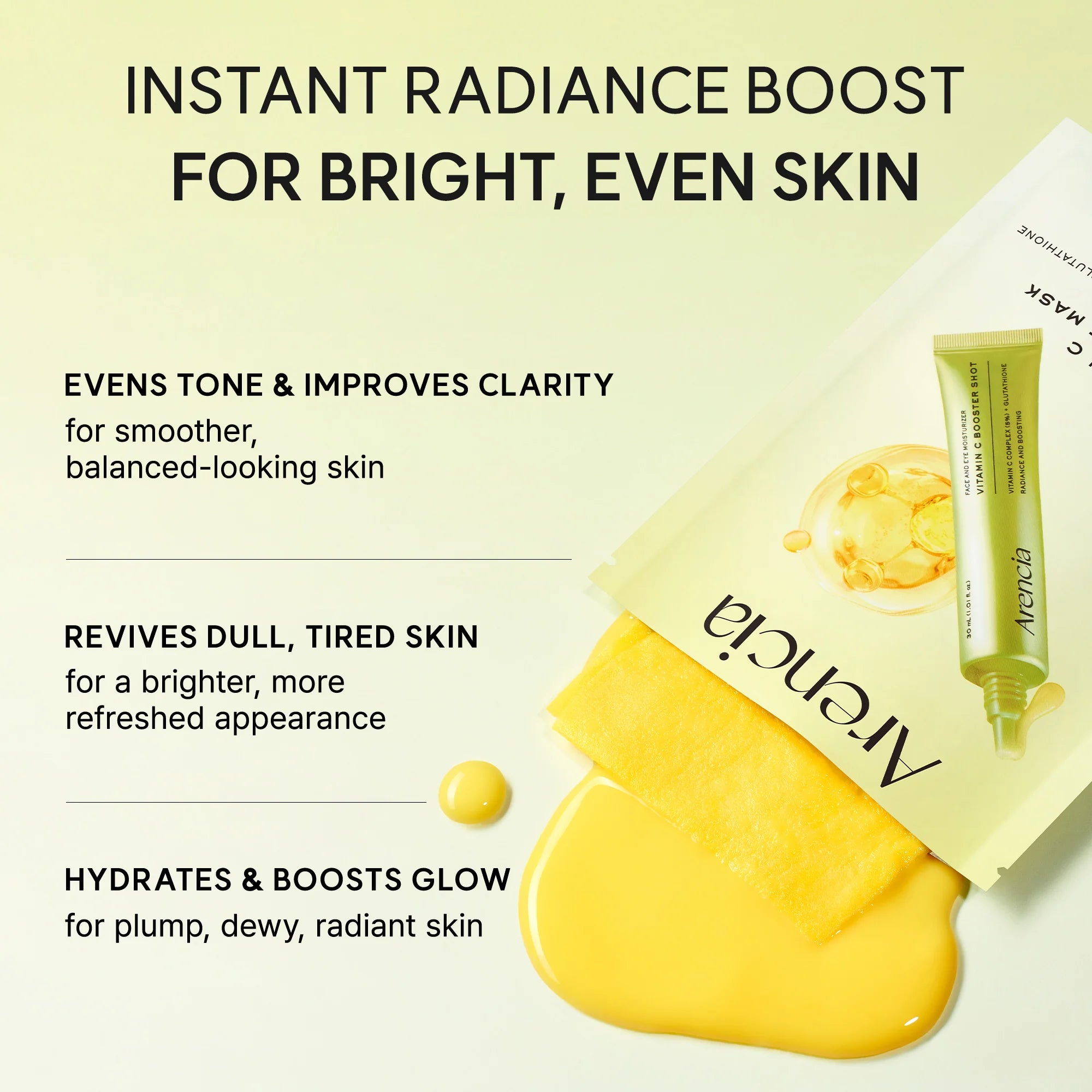 Vitamin C Booster Shot Mask