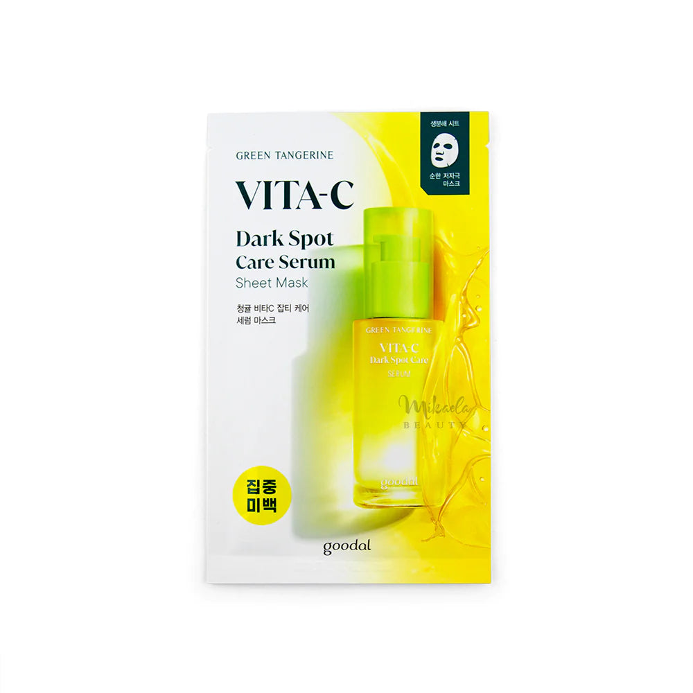 Green Tangerine Vita C Dark Spot Care Serum Sheet Mask 28ml