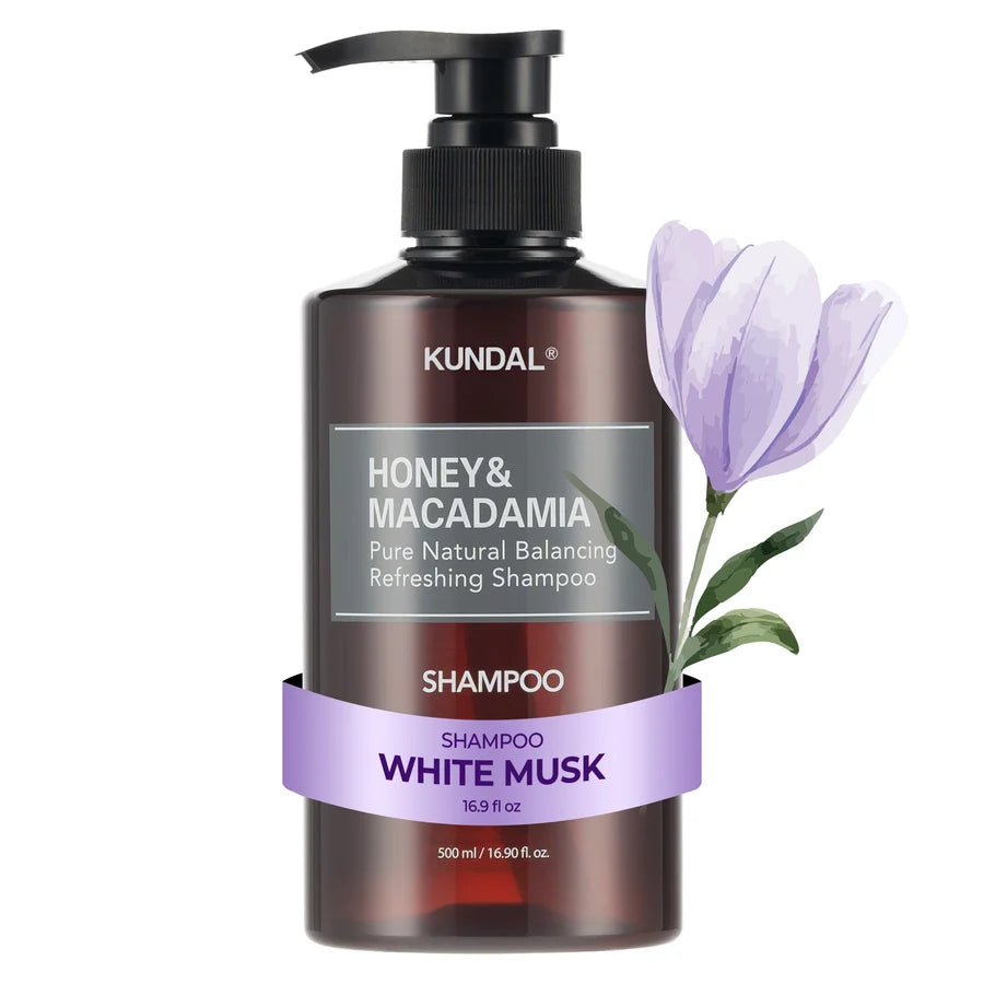Honey & Macadamia Nature Shampoo 500ml - 3 scents