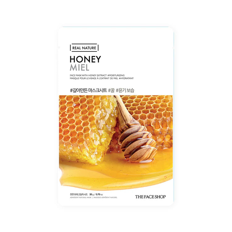 Real Nature Honey Sheet Mask product image