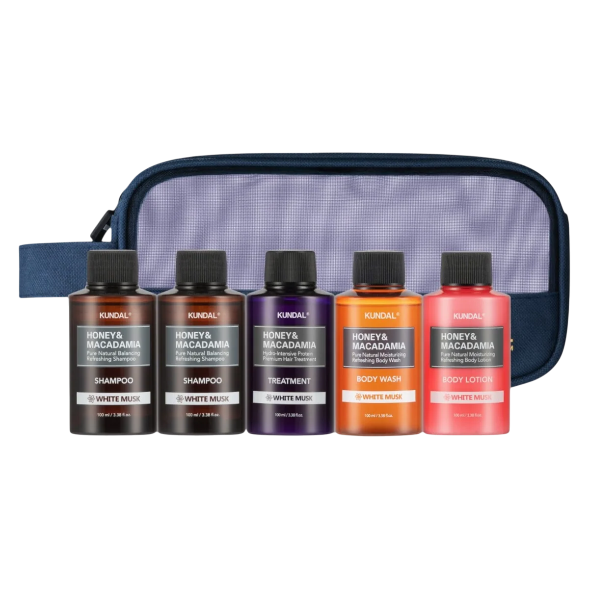 Honey & Macadamia Travel Kit White Musk