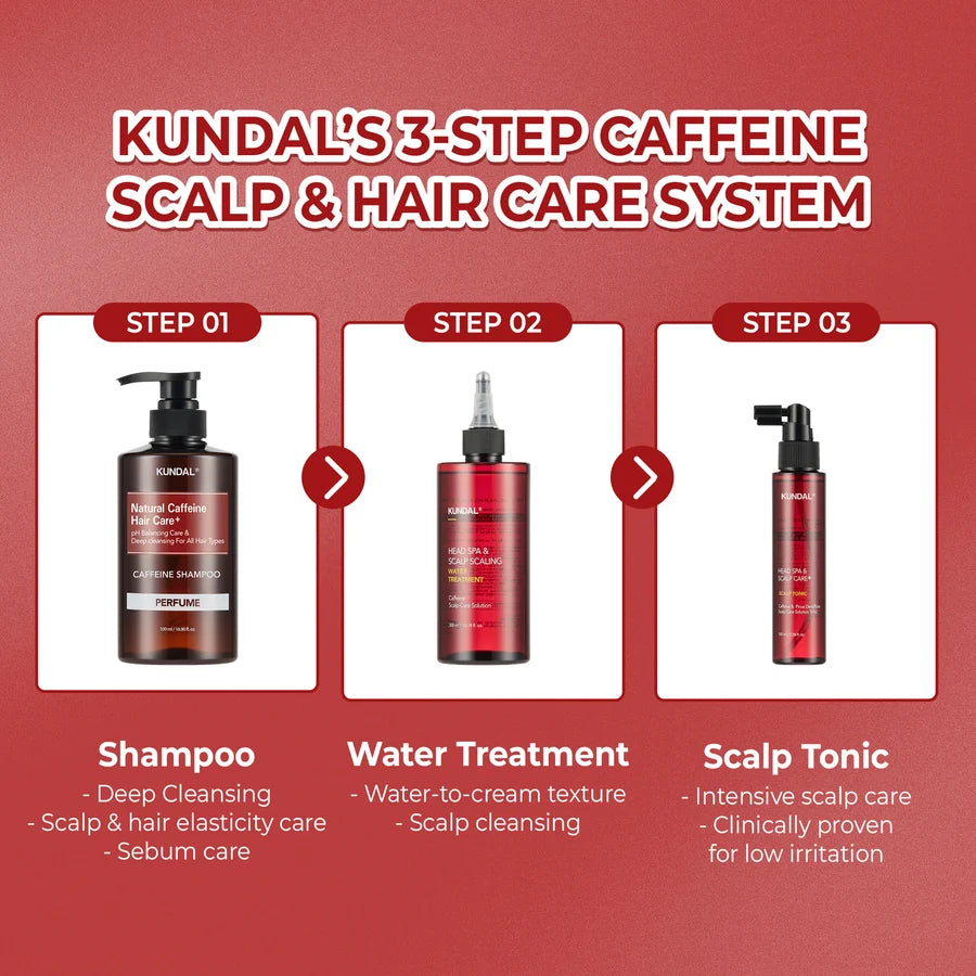 Head Spa & Scalp Scaling Caffeine Water Treatment