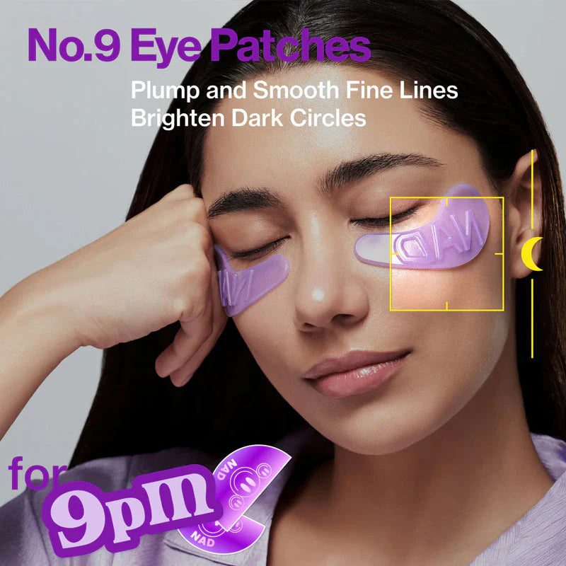 No.9 NAD+ Collagen Under Eye Patches (5 Pairs)