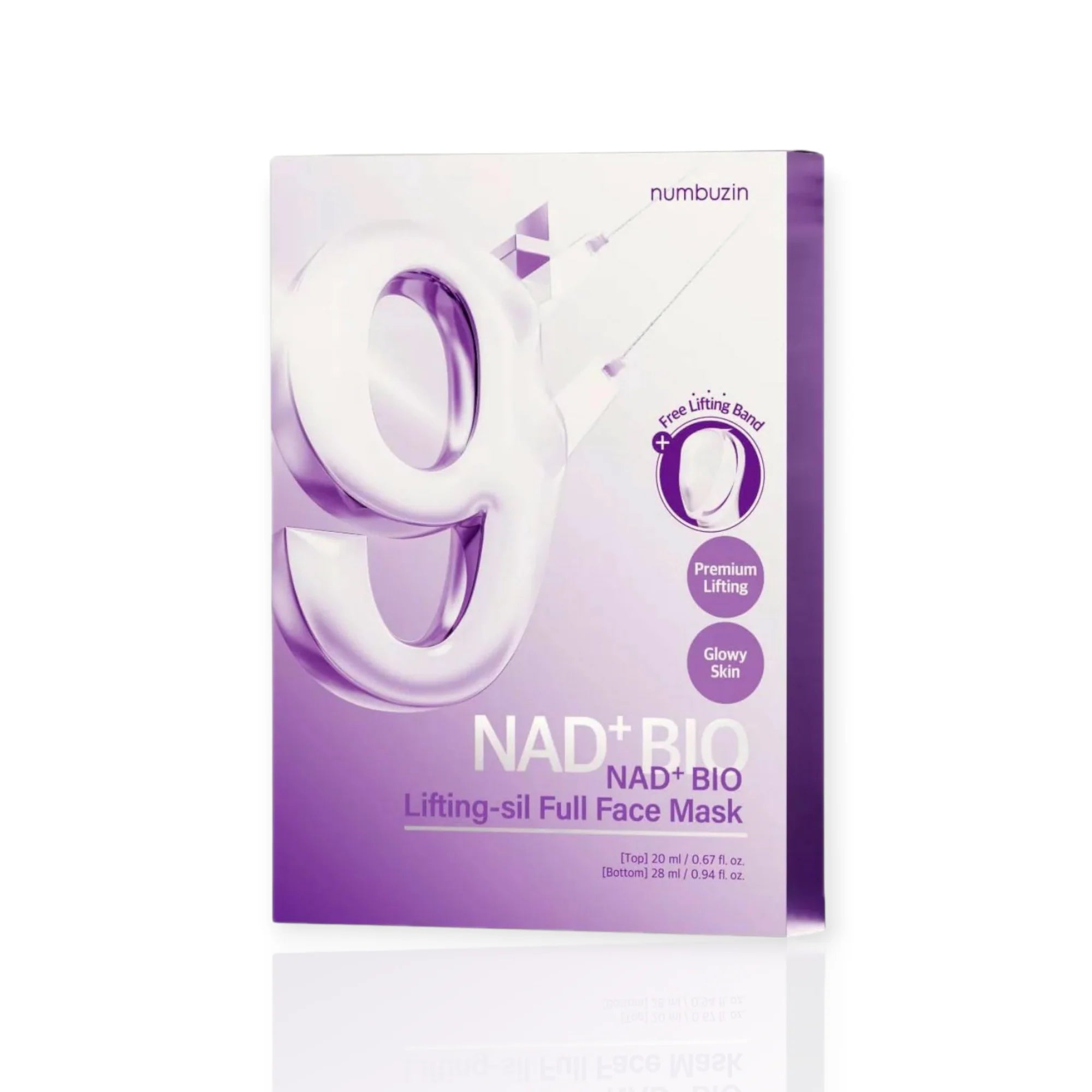 No.9 NAD+ BIO Lifting-sil Full Face Mask
