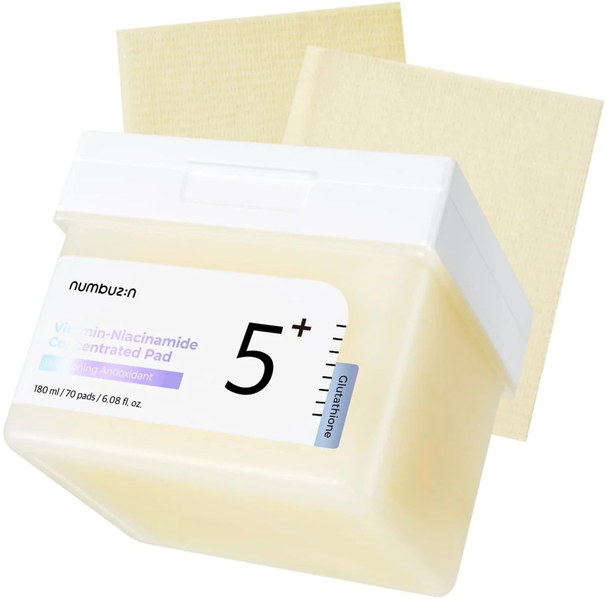 No.5 Glutathione Vitamin-Niacinamide Concentrated Toner Pads