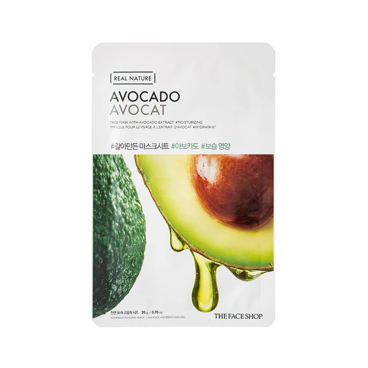 Real Nature Avocado Sheet Mask product image