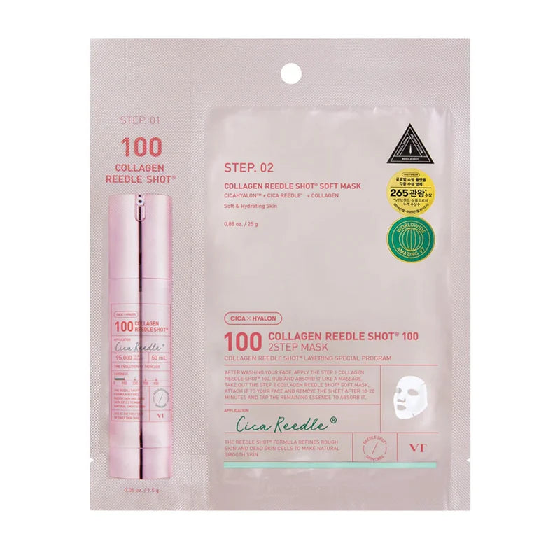 Collagen Reedle Shot 100 2 Step Hydrogel Mask