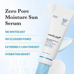 Zero Pore Moisture Sun Serum SPF50+ PA++++