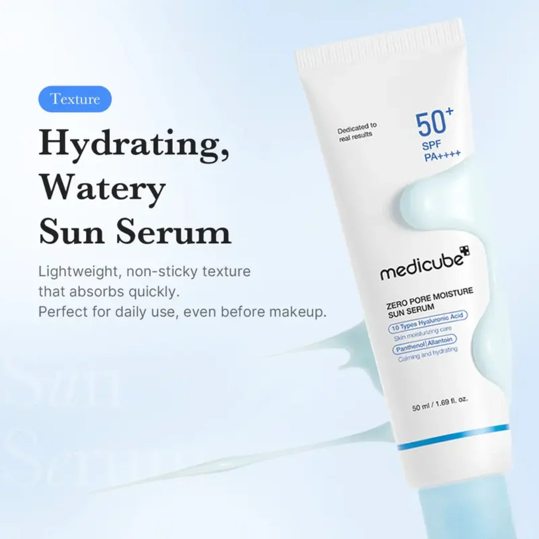Zero Pore Moisture Sun Serum SPF50+ PA++++