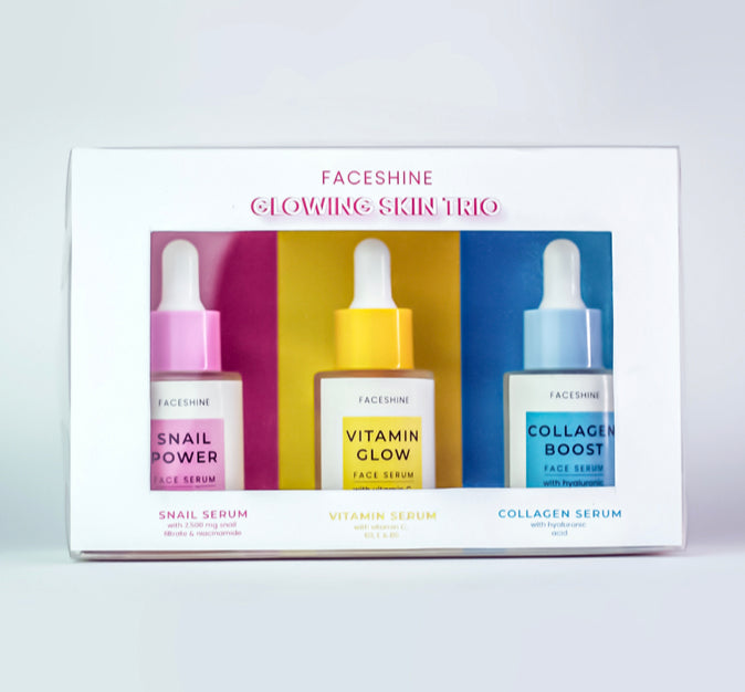 Faceshine Glowing Skin Trio Gift Set