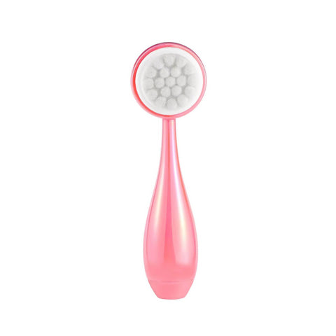 Double Sided Silicone Facial Cleanser Brush Pink